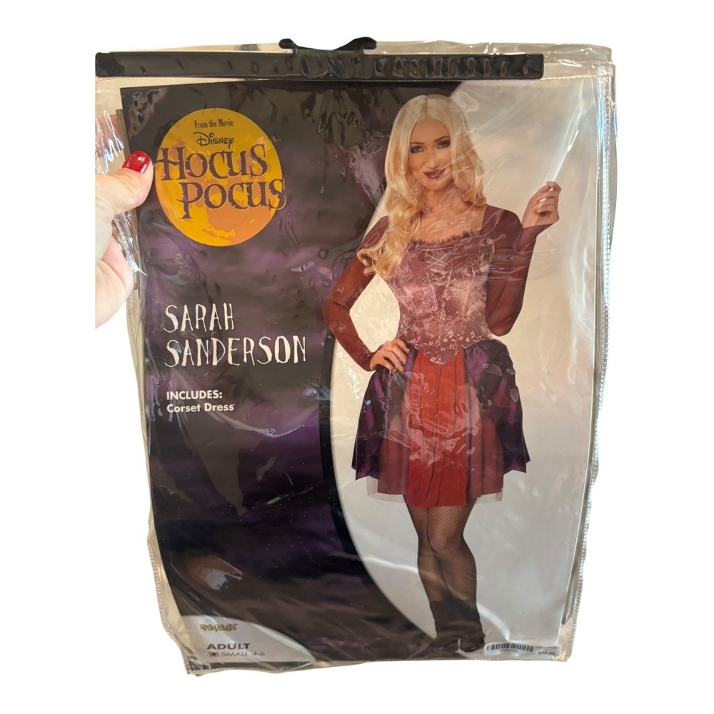 Disney Hocus Pocus Sarah Sanderson Costume Dress Adult Halloween